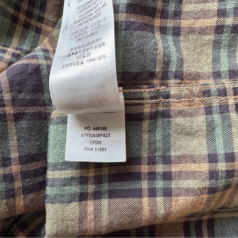 Patagonia Organic Cotton Long Sleeve Shirt - Picture 8 of 11